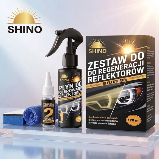 Shino™ — Zestaw do Renowacji Reflektorów