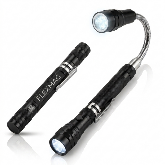 FLEXMAG™ - 360-stopniowa elastyczna latarka LED z magnetyczną głowicą