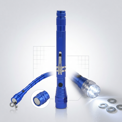FLEXMAG™ - 360-stopniowa elastyczna latarka LED z magnetyczną głowicą